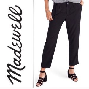 Madewell cropped black pants